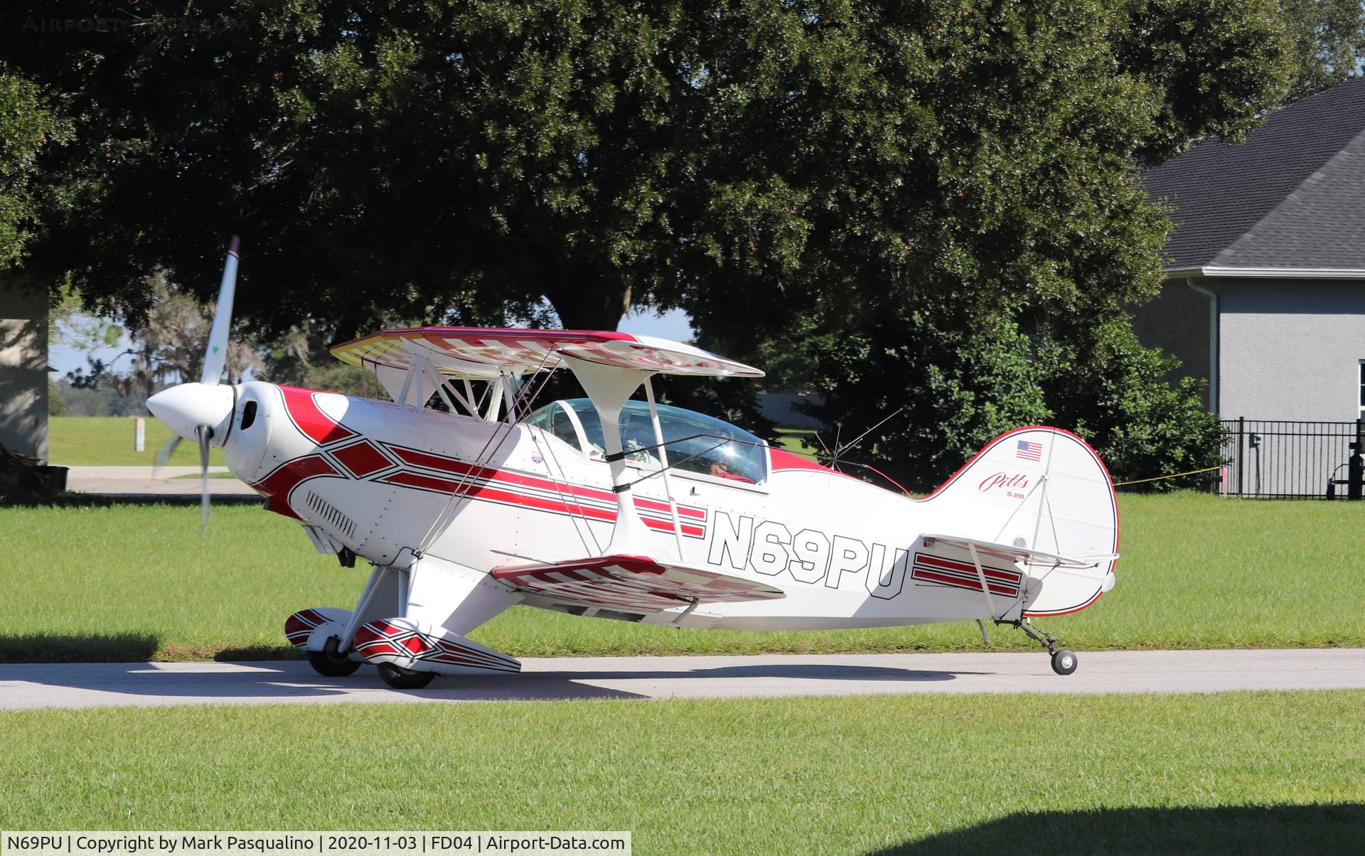 N69PU, 1983 Aerotek Pitts S-2B Special C/N 5014, Pitts S-2B