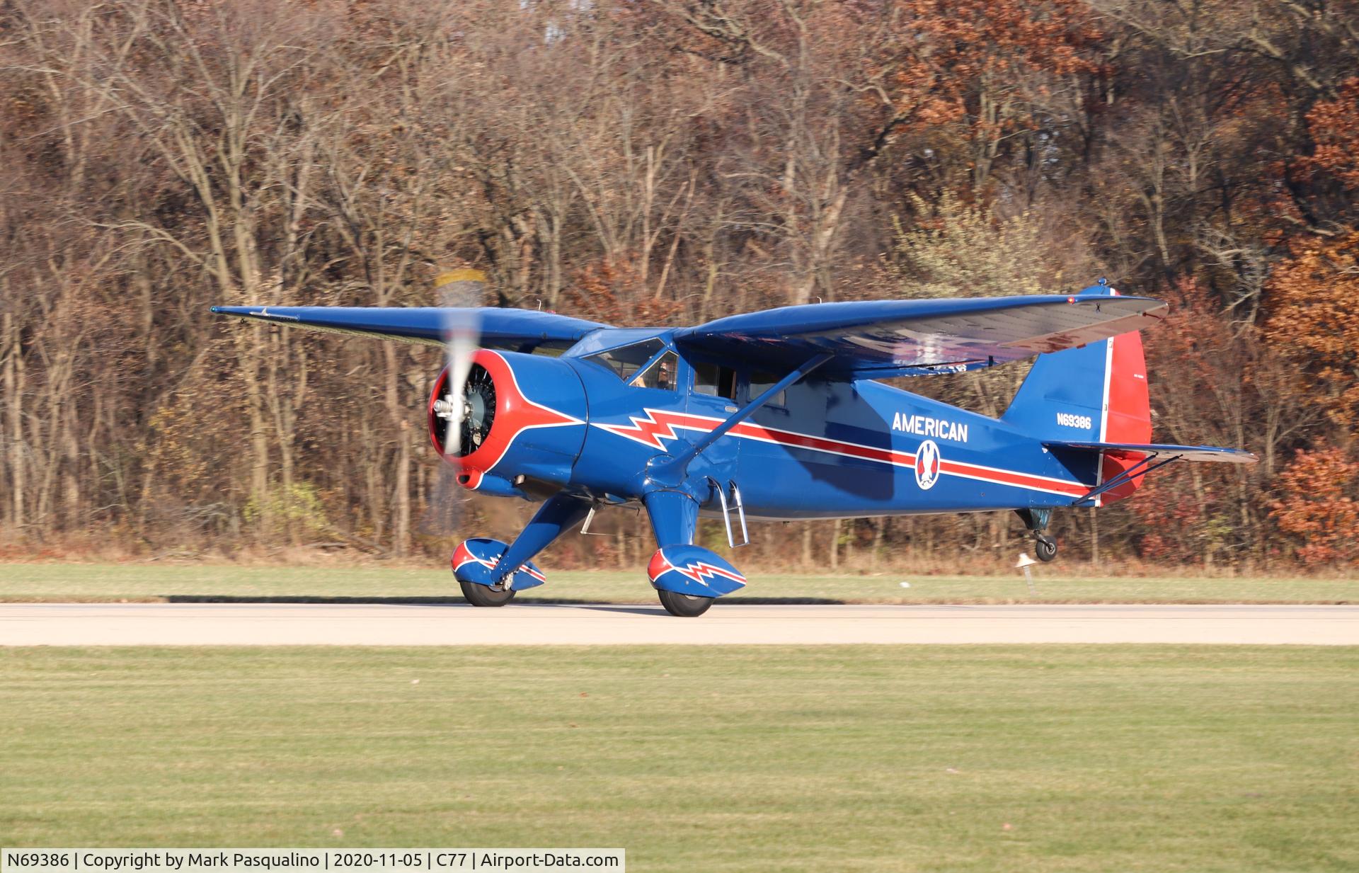 N69386, Stinson V77 Reliant C/N 77-332, Stinson V77