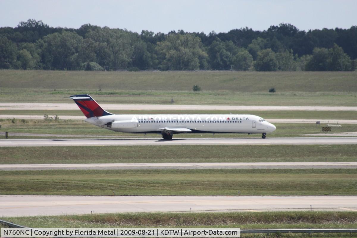 N760NC, 1976 McDonnell Douglas DC-9-51 C/N 47708, DTW spotting 2009