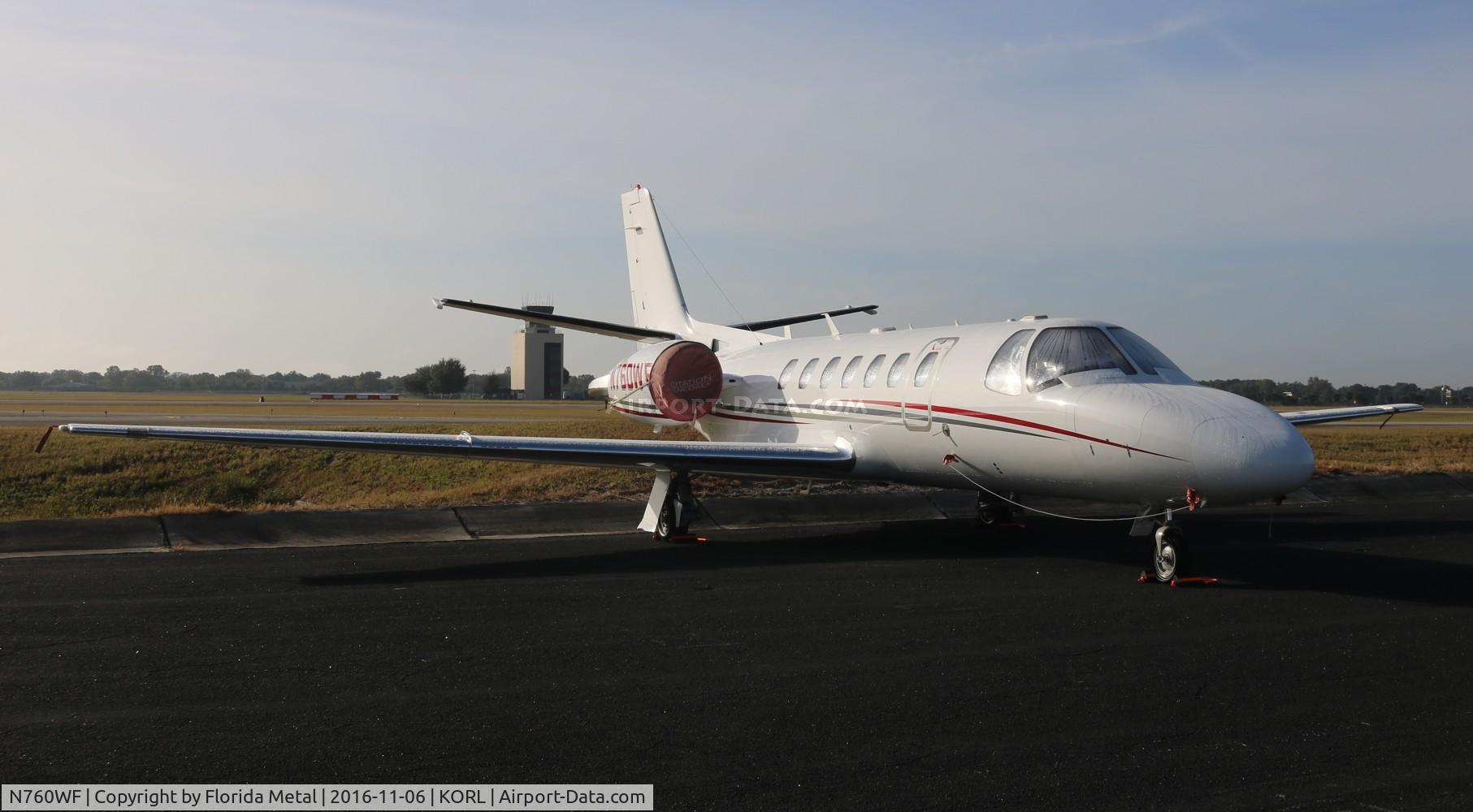 N760WF, 2007 Cessna 560 Citation Ultra C/N 560-0760, NBAA ORL 2016