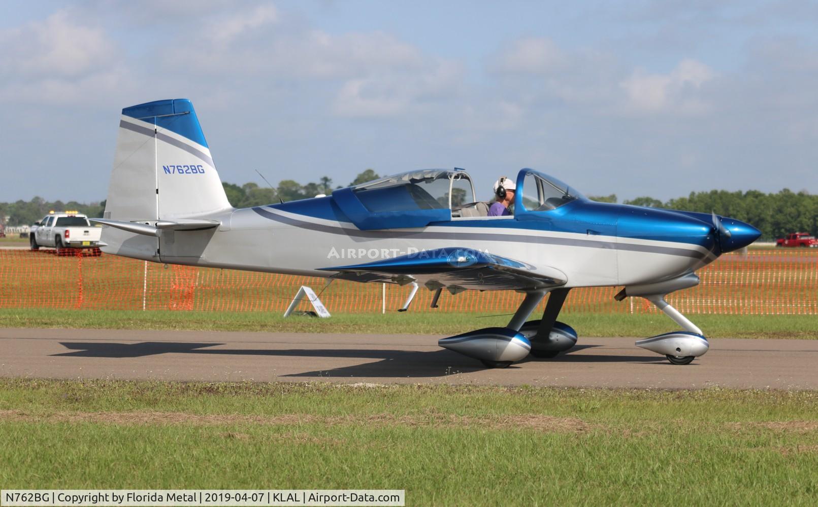 N762BG, 2008 Vans RV-9A C/N 91274, SNF LAL 2019