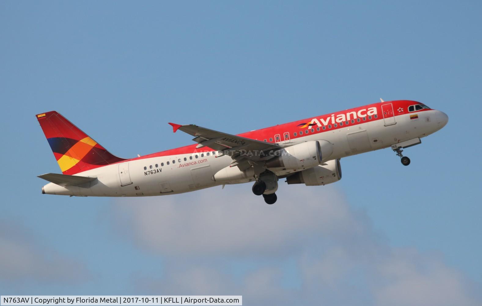 N763AV, Airbus A320-214 C/N 4763, FLL spotting 2017