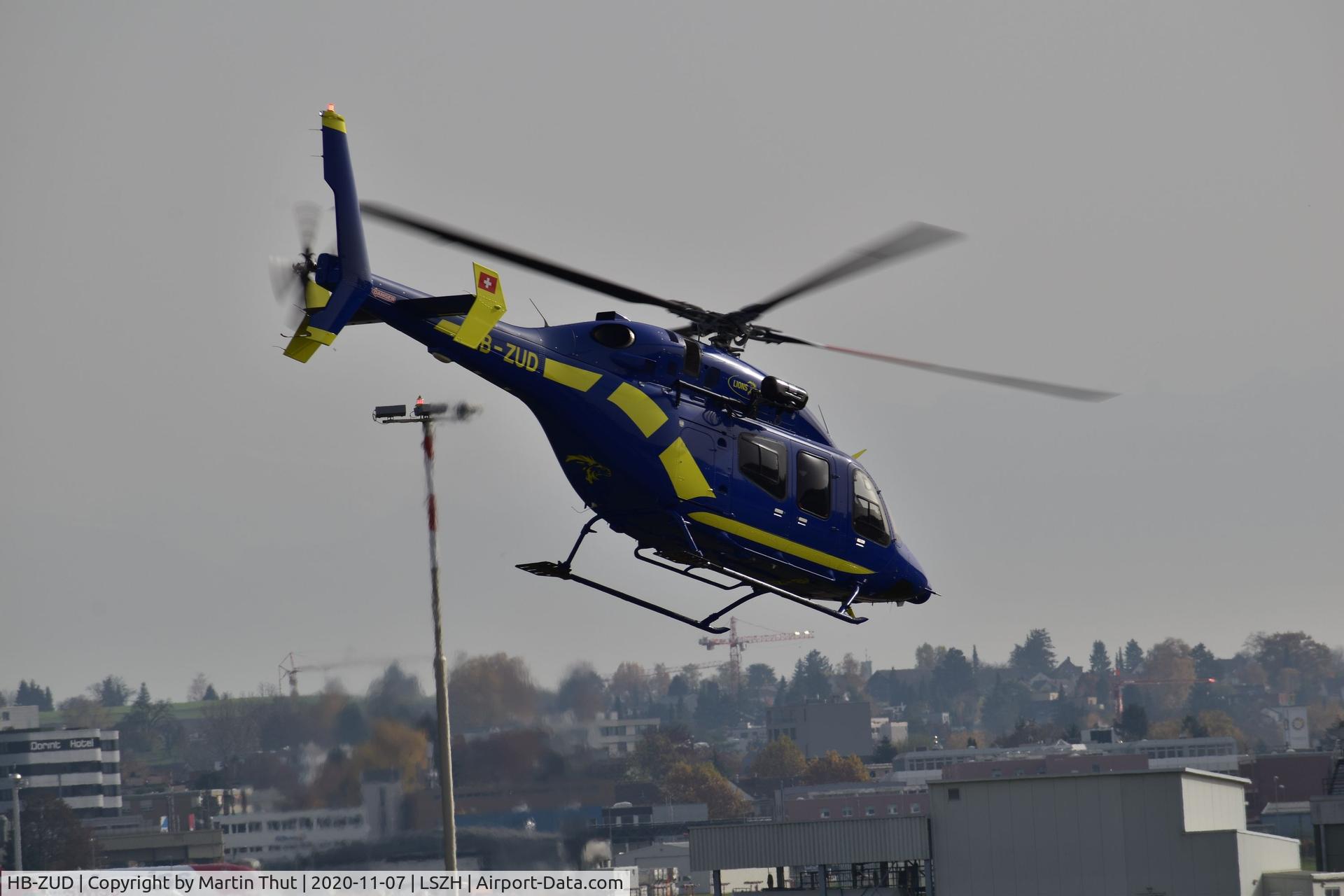 HB-ZUD, 2011 Bell 429 GlobalRanger C/N 57037, Landing and takeoff