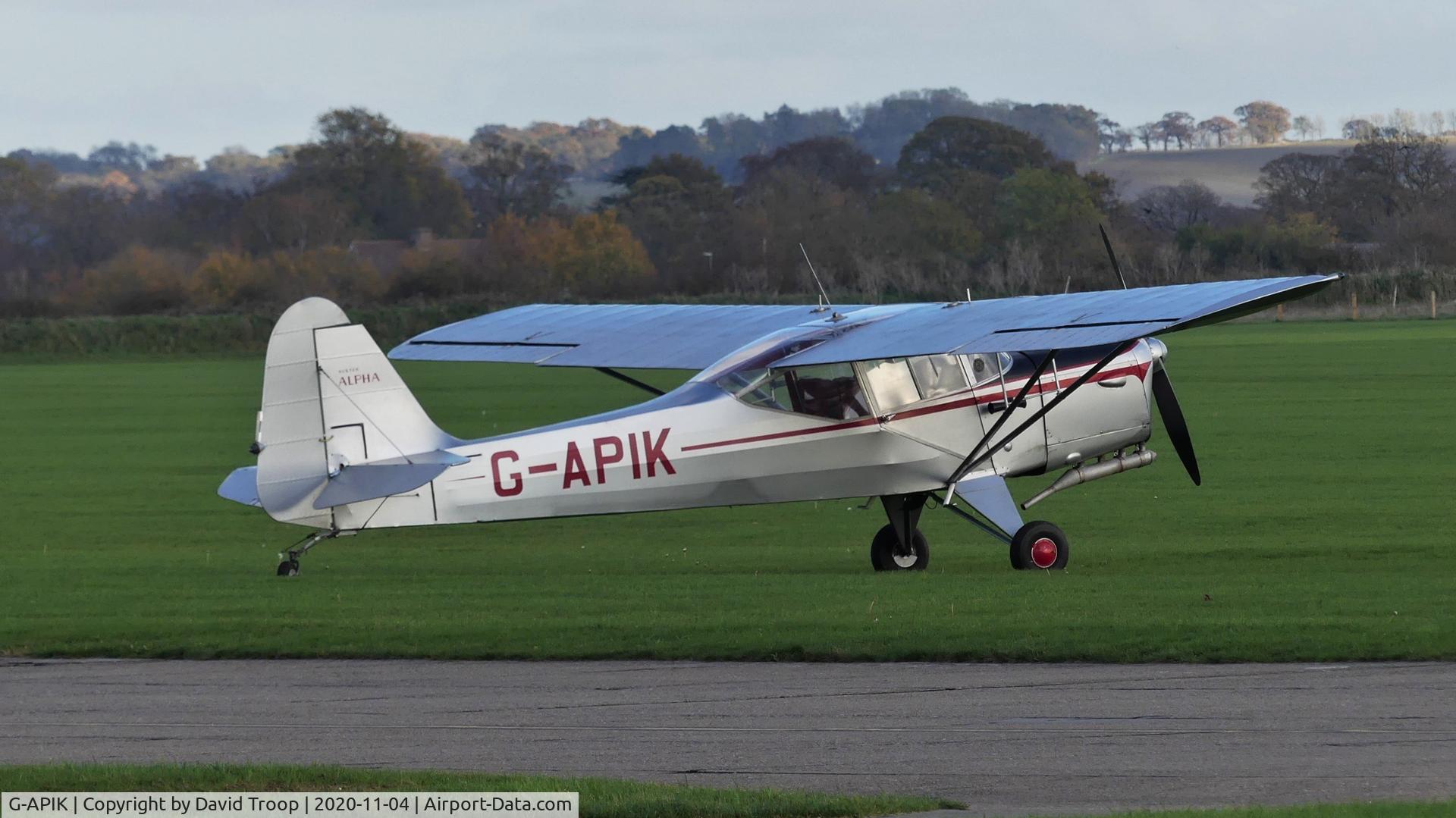 G-APIK, 1957 Auster J-1N Alpha C/N 3375, Taken at IWM Duxford