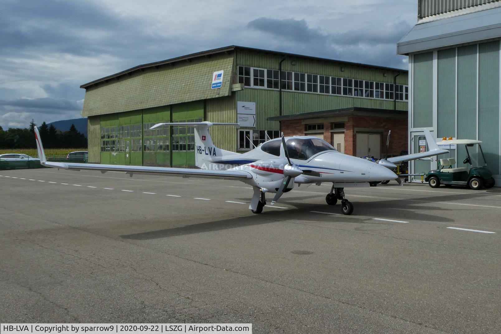 HB-LVA, 2018 Diamond DA-42 NG Twin Star C/N 42.N342, At Grenchen.