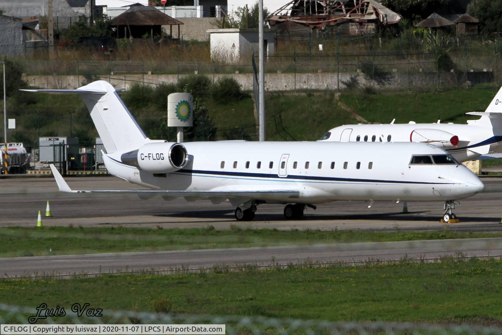 C-FLOG, 2008 Bombardier Challenger 850 (CL-600-2B19) C/N 8075, stored