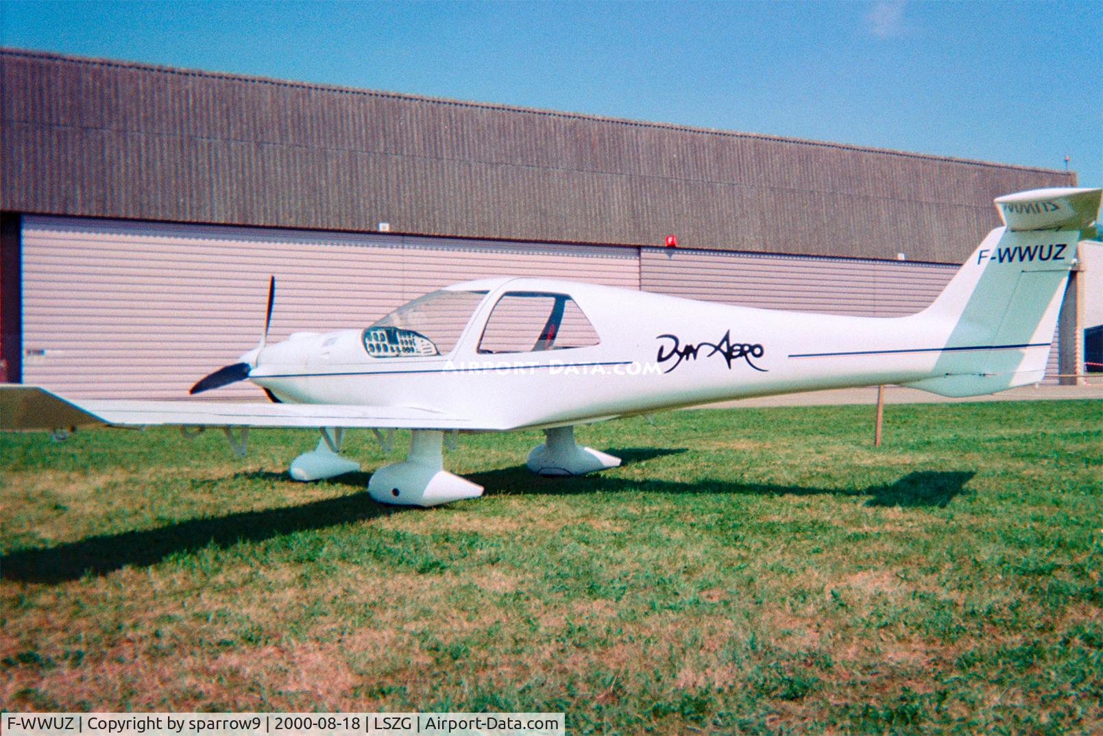 F-WWUZ, 2000 Dyn'Aero MCR-4S C/N 1, GA-Show at Grenchen. Scanned from a negative.