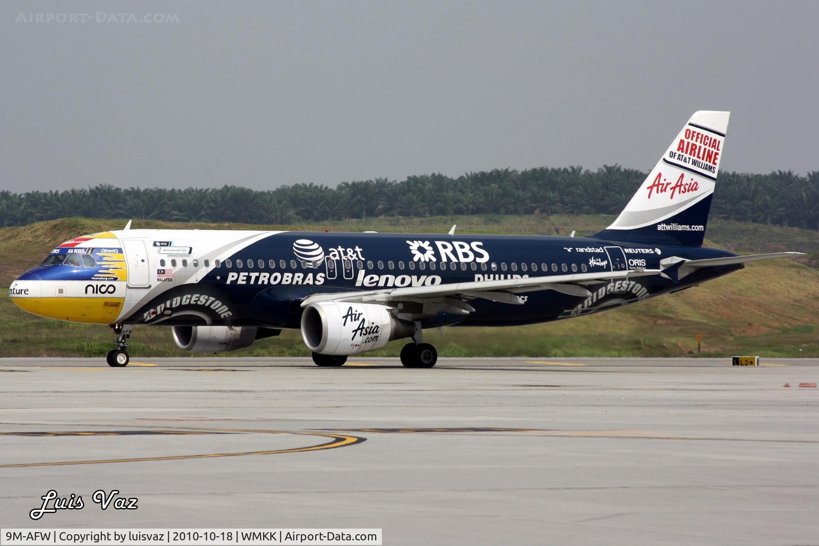 9M-AFW, 2008 Airbus A320-216 C/N 3404, Special decoration F1