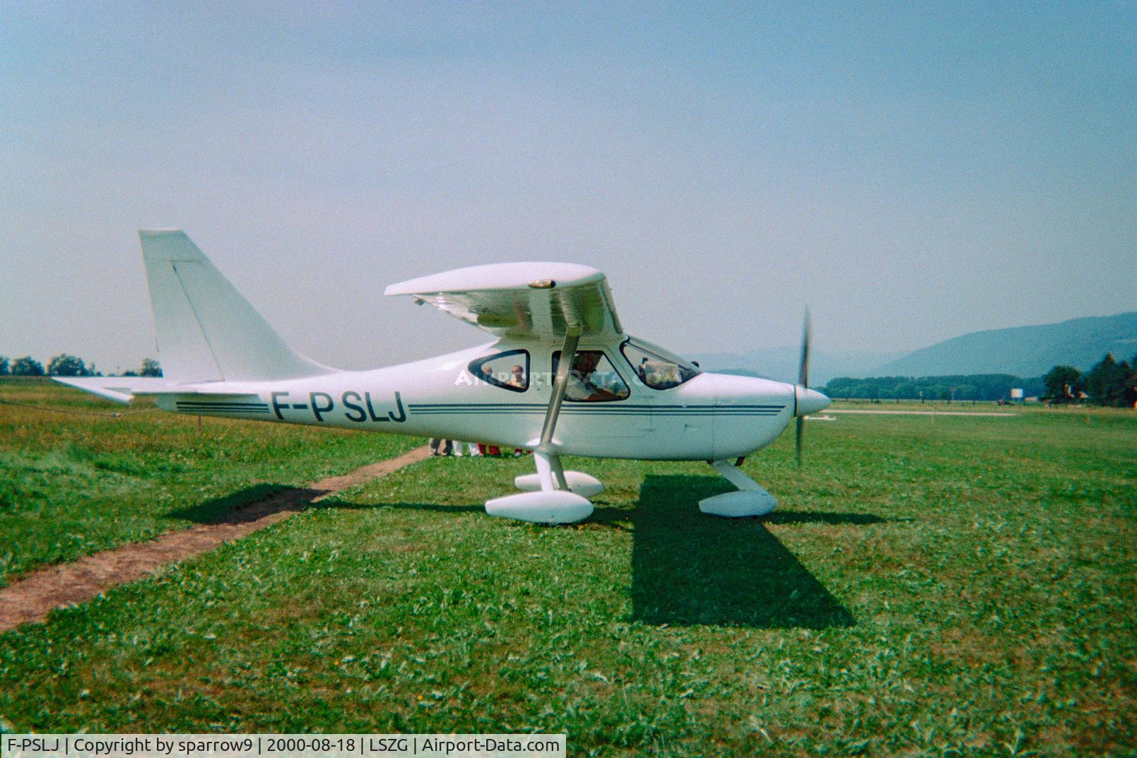 F-PSLJ, 1998 Glasair Glastar GS-1 C/N 5079, At Grenchen. Scanned from a negative.