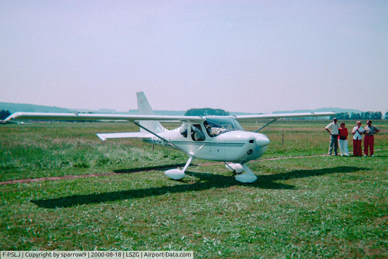 F-PSLJ, 1998 Glasair Glastar GS-1 C/N 5079, At Grenchen. Scanned from a negative.