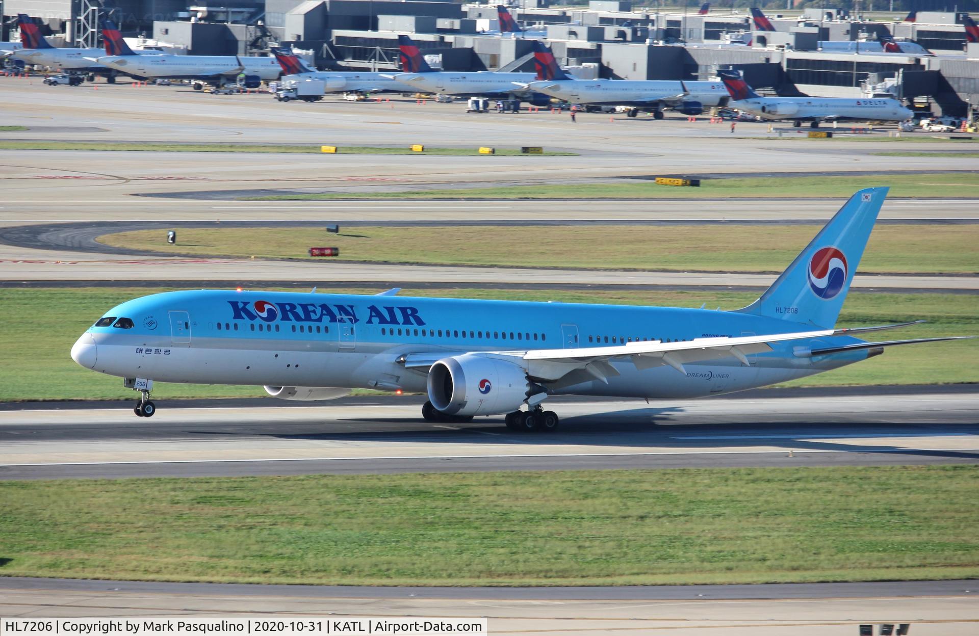 HL7206, 2018 Boeing 787-9 Dreamliner C/N 34815, Boeing 787-9