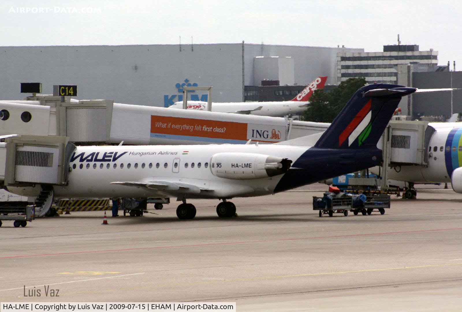 HA-LME, 1996 Fokker 70 (F-28-0070) C/N 11575, 