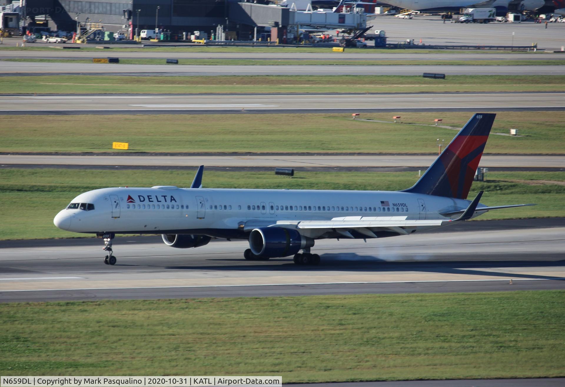 N659DL, 1990 Boeing 757-232 C/N 24421, Boeing 757-232