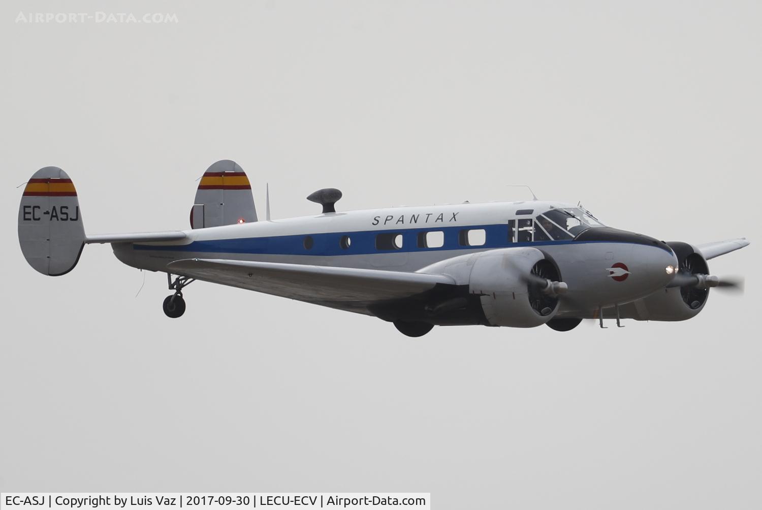 EC-ASJ, 1952 Beech C-45H Expeditor C/N AF-752, Spain Air Force-ALA 48 Festival