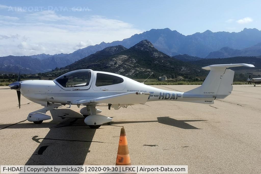 F-HDAF, 2007 Diamond DA-40D Diamond Star C/N D4.264, Parked