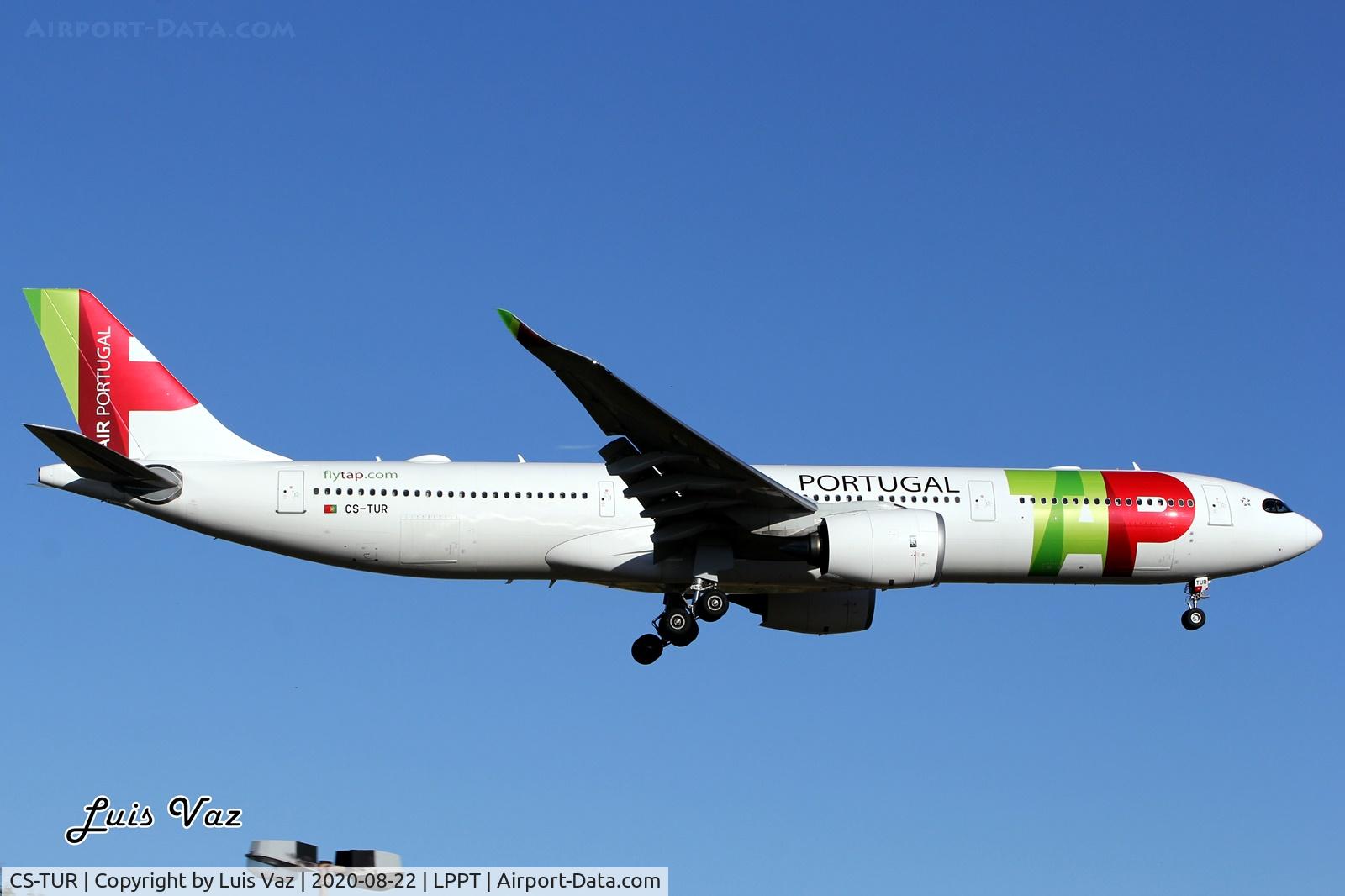 CS-TUR, 2019 Airbus A330-941N C/N 1943, TP9567 FOR-LIS