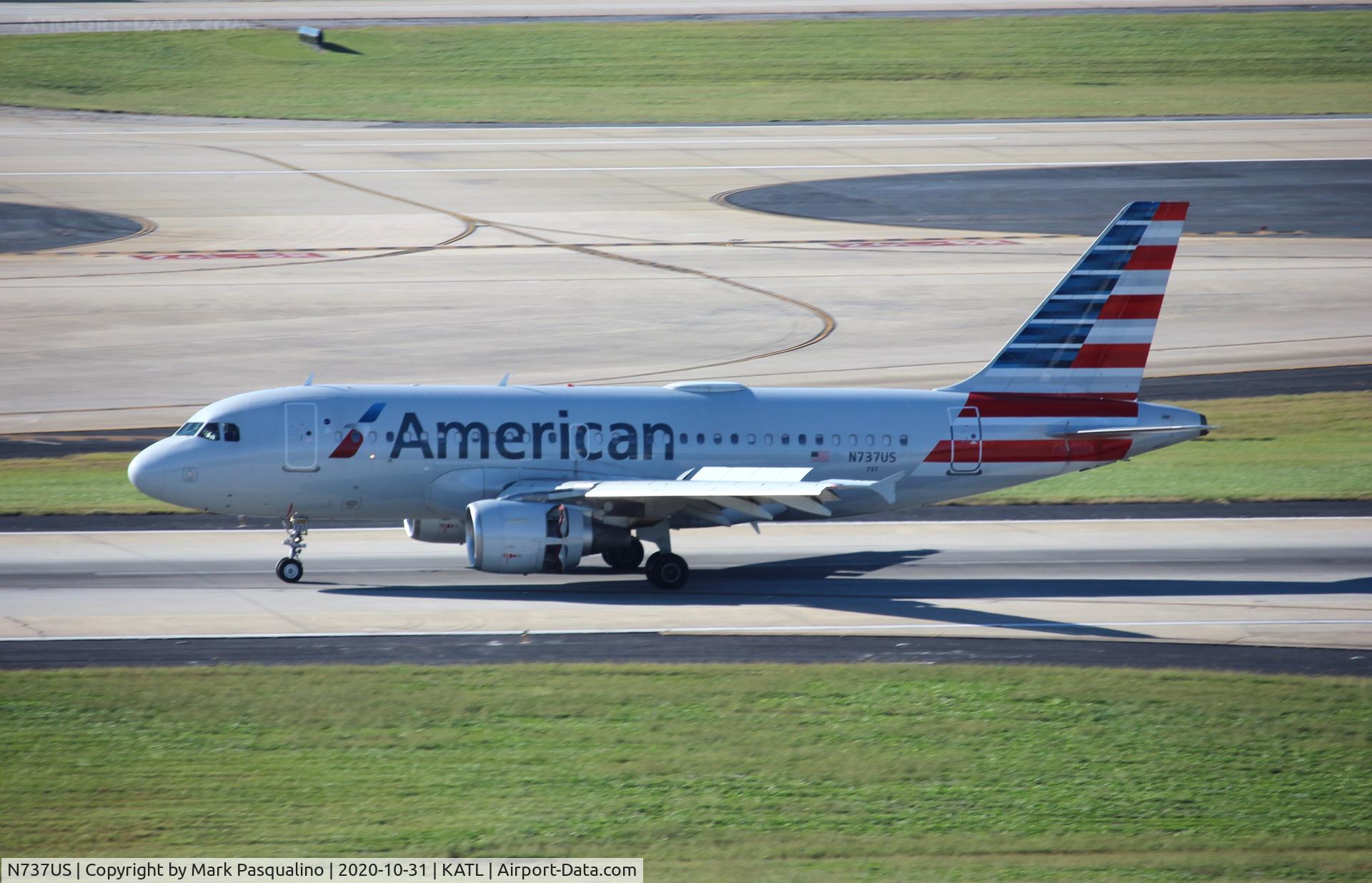 N737US, 2000 Airbus A319-112 C/N 1245, Airbus A319-112