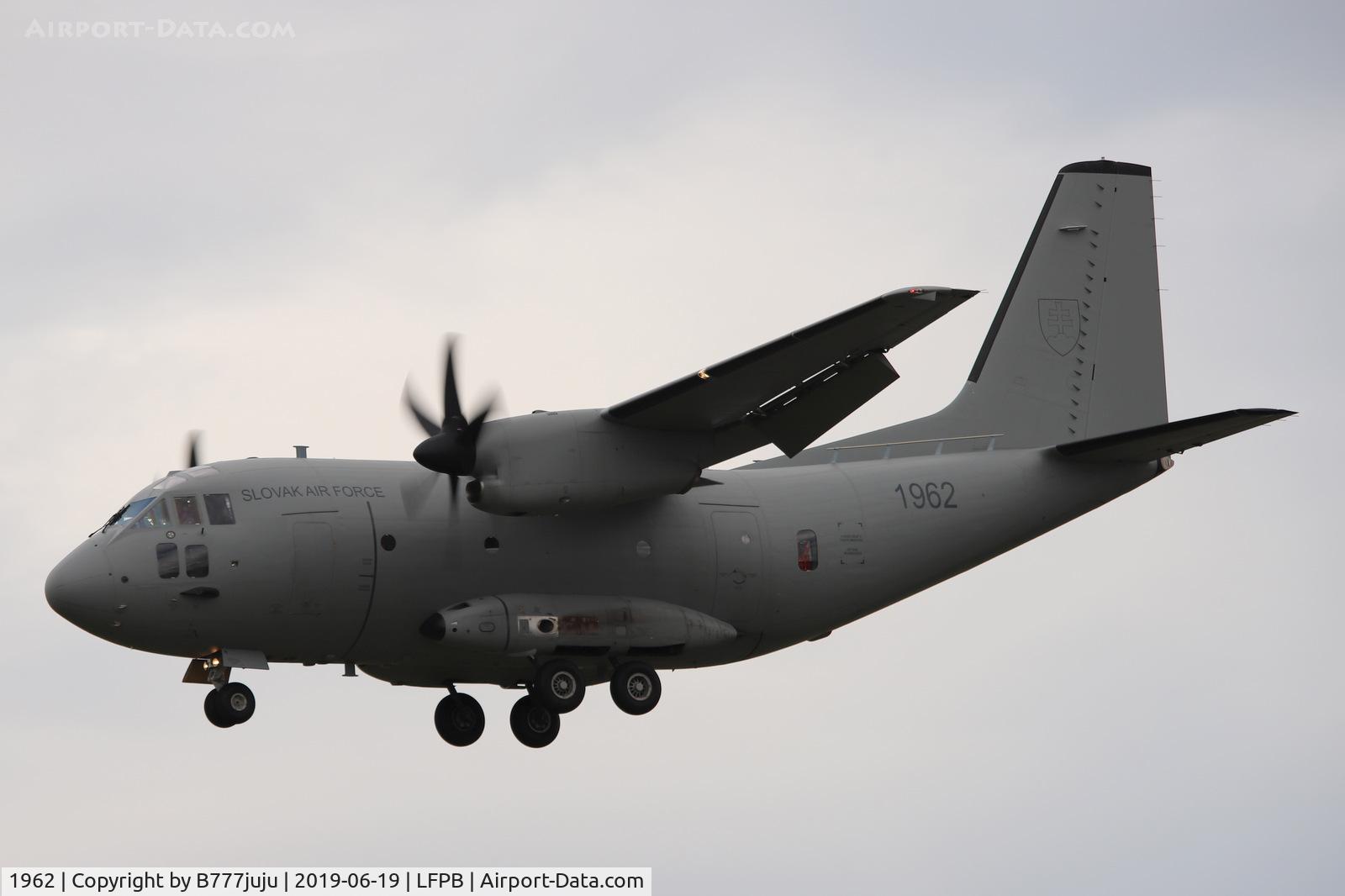 1962, 2018 Alenia C-27J Spartan C/N 4196, at Parsi Le-Bourget