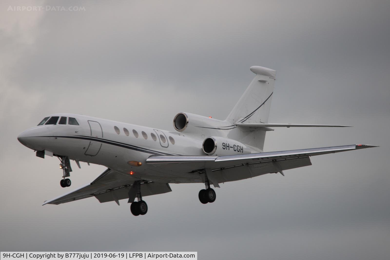 9H-CGH, 2001 Dassault Falcon 50EX C/N 306, at Le Bourget