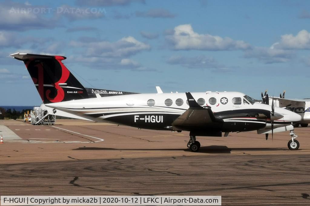 F-HGUI, 2012 Beechcraft B200GT King Air C/N BY-155, Parked