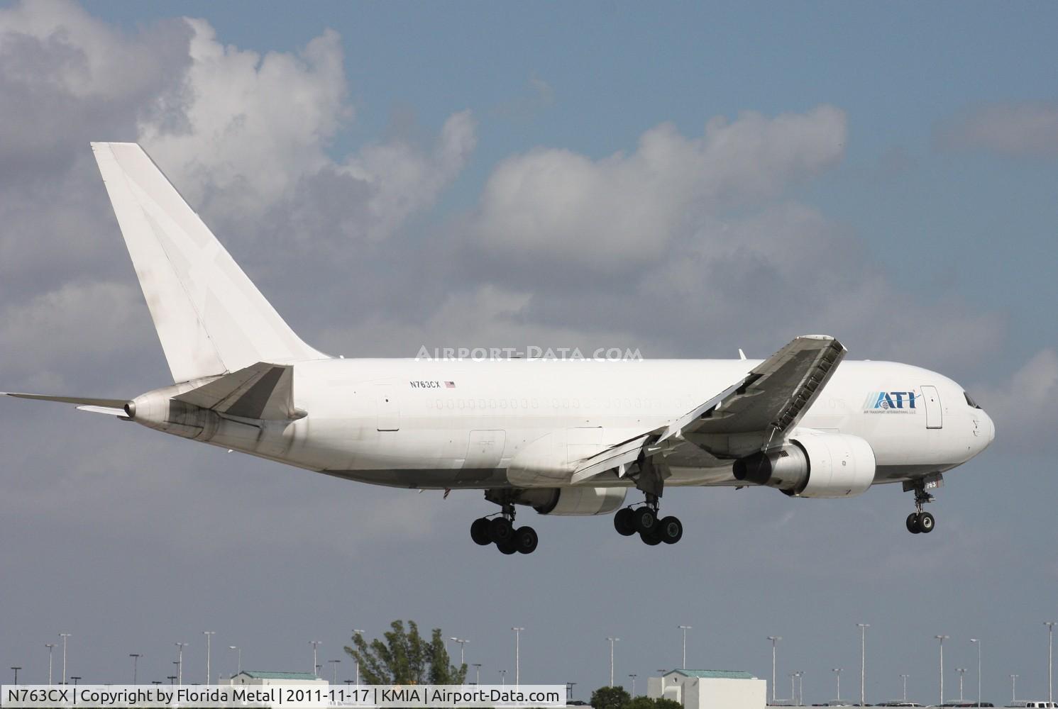 N763CX, 1983 Boeing 767-232 C/N 22223, MIA spotting 2011