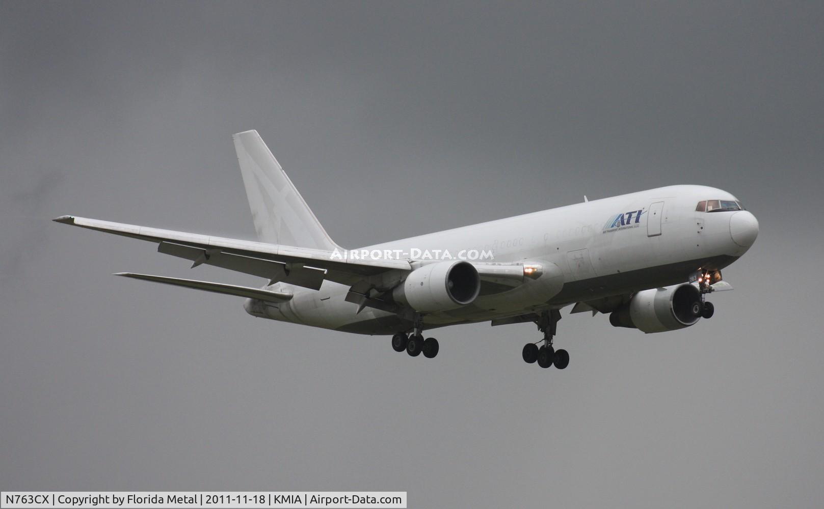 N763CX, 1983 Boeing 767-232 C/N 22223, MIA spotting 2011