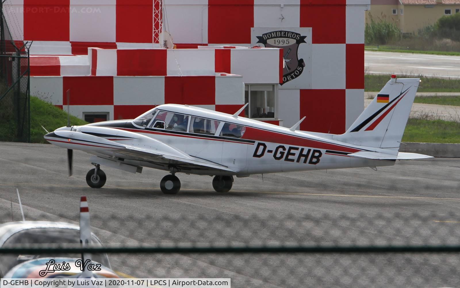 D-GEHB, 1967 Piper PA-30-160 B Twin Comanche C/N 30-1417, return to stand