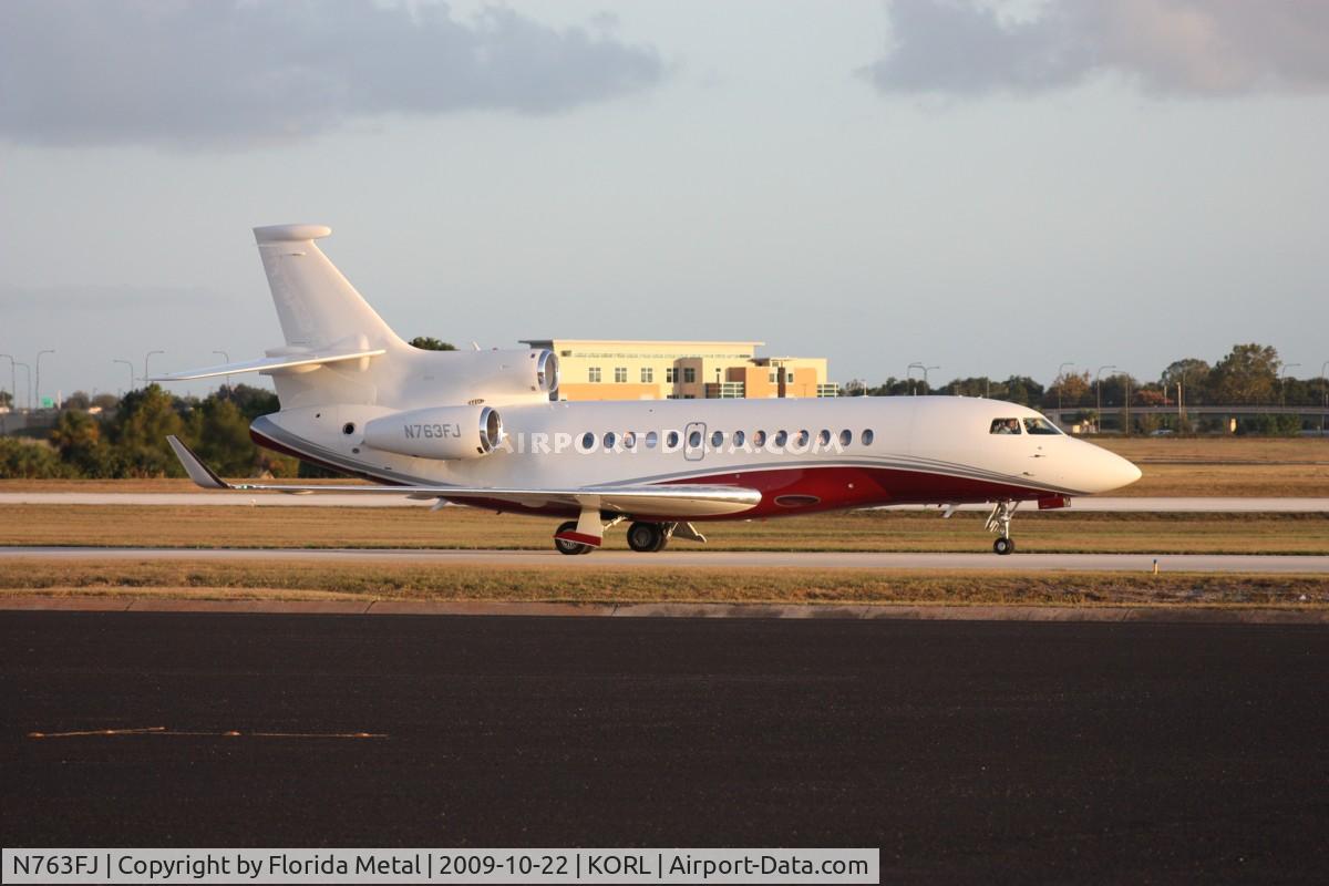 N763FJ, 2009 Dassault Falcon 7X C/N 63, NBAA ORL 2009