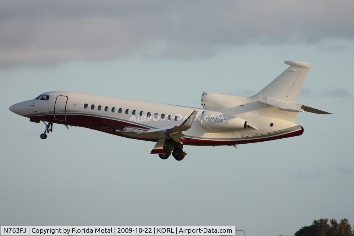 N763FJ, 2009 Dassault Falcon 7X C/N 63, NBAA ORL 2009