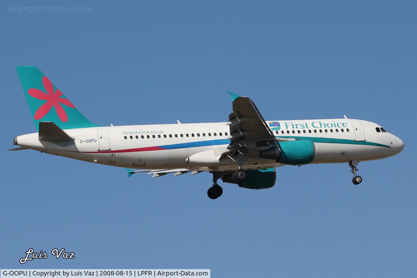 G-OOPU, 2001 Airbus A320-214 C/N 1637, First Choice