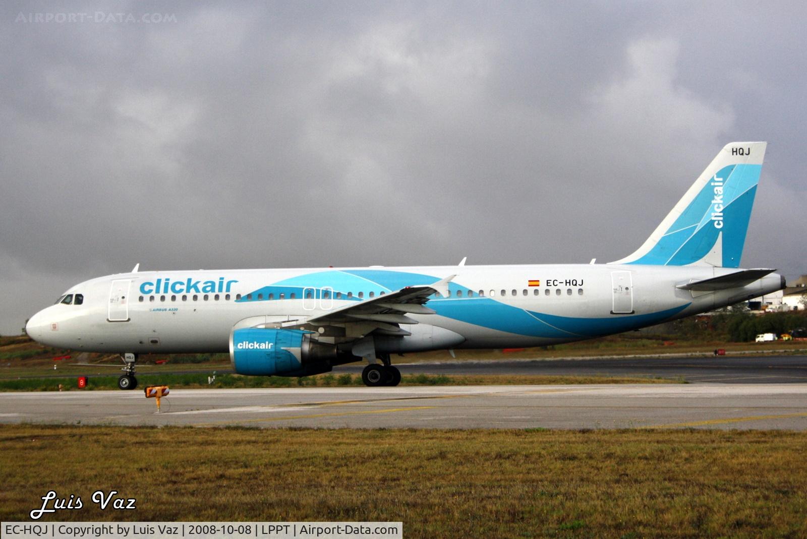EC-HQJ, 2001 Airbus A320-214 C/N 1430, Clickair