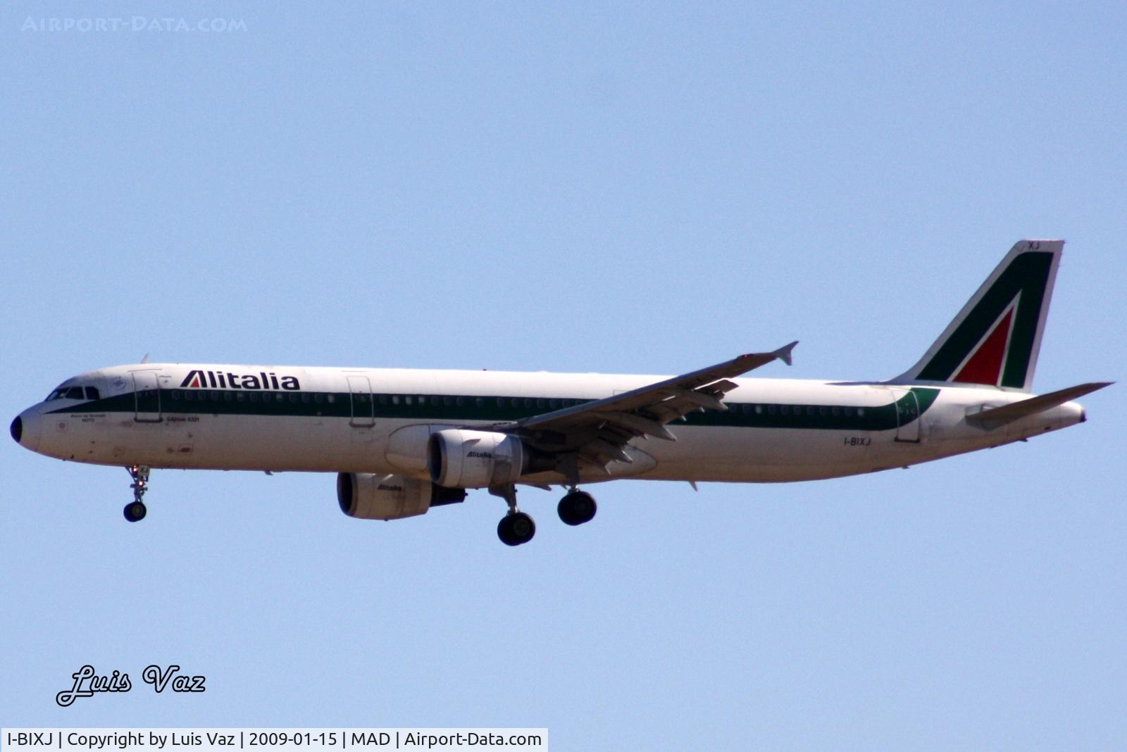 I-BIXJ, 1999 Airbus A321-112 C/N 959, Alitalia