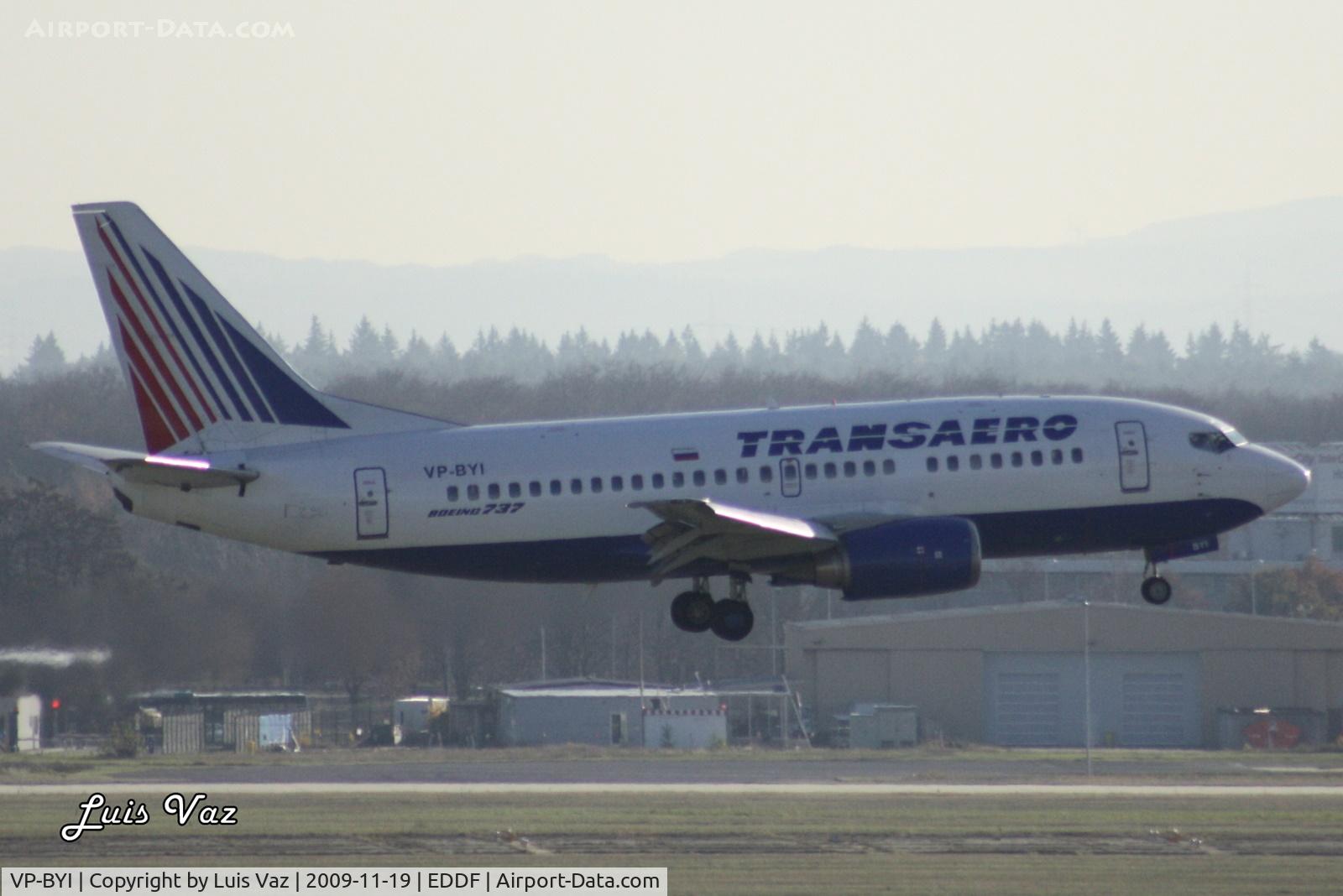 VP-BYI, 1998 Boeing 737-524 C/N 28921, Transaero