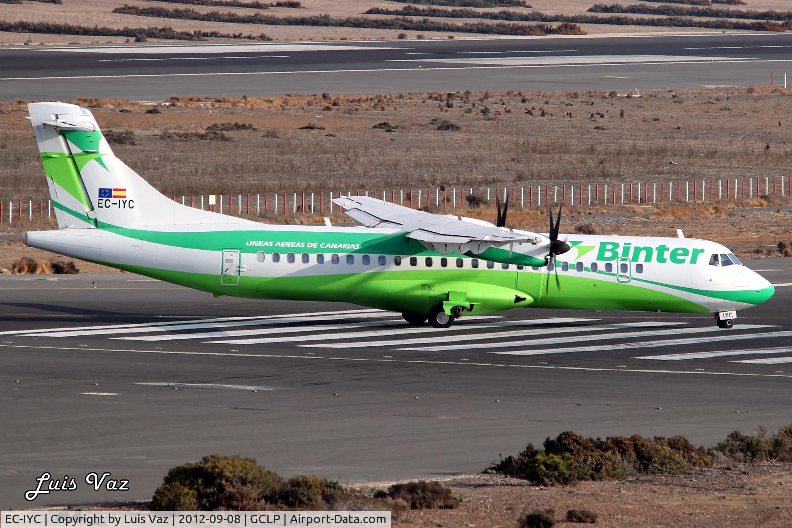EC-IYC, 2004 ATR 72-212A C/N 709, Binter