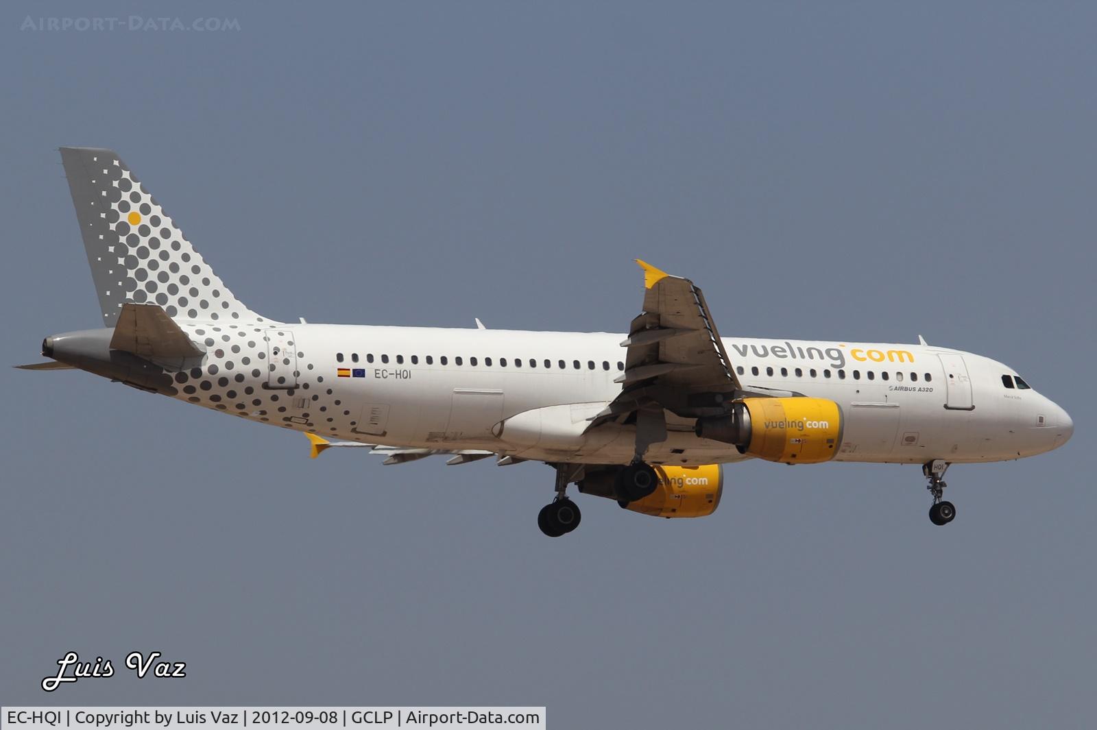 EC-HQI, 2001 Airbus A320-214 C/N 1396, Vueling