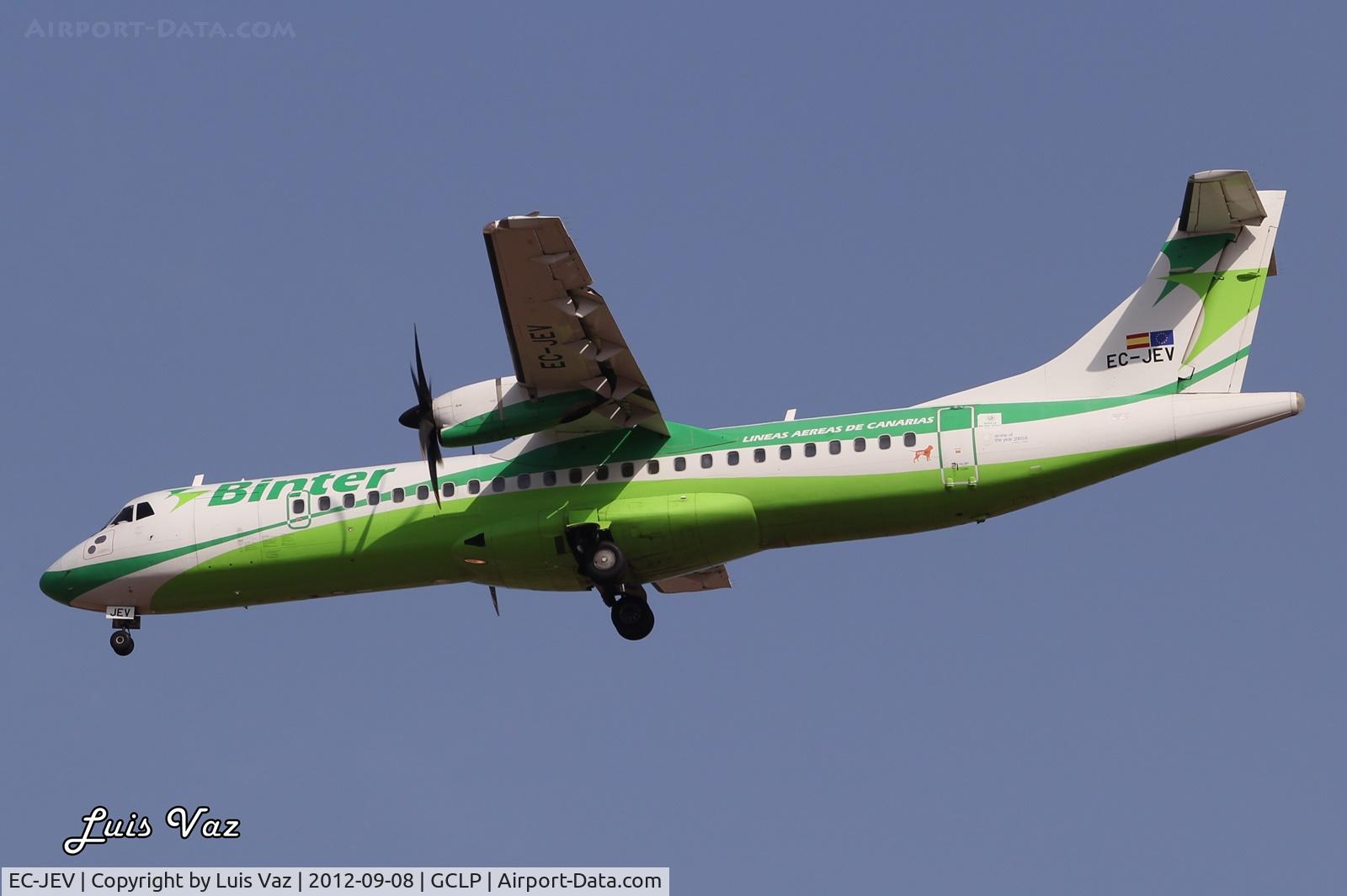 EC-JEV, 2005 ATR 72-212A C/N 717, Binter