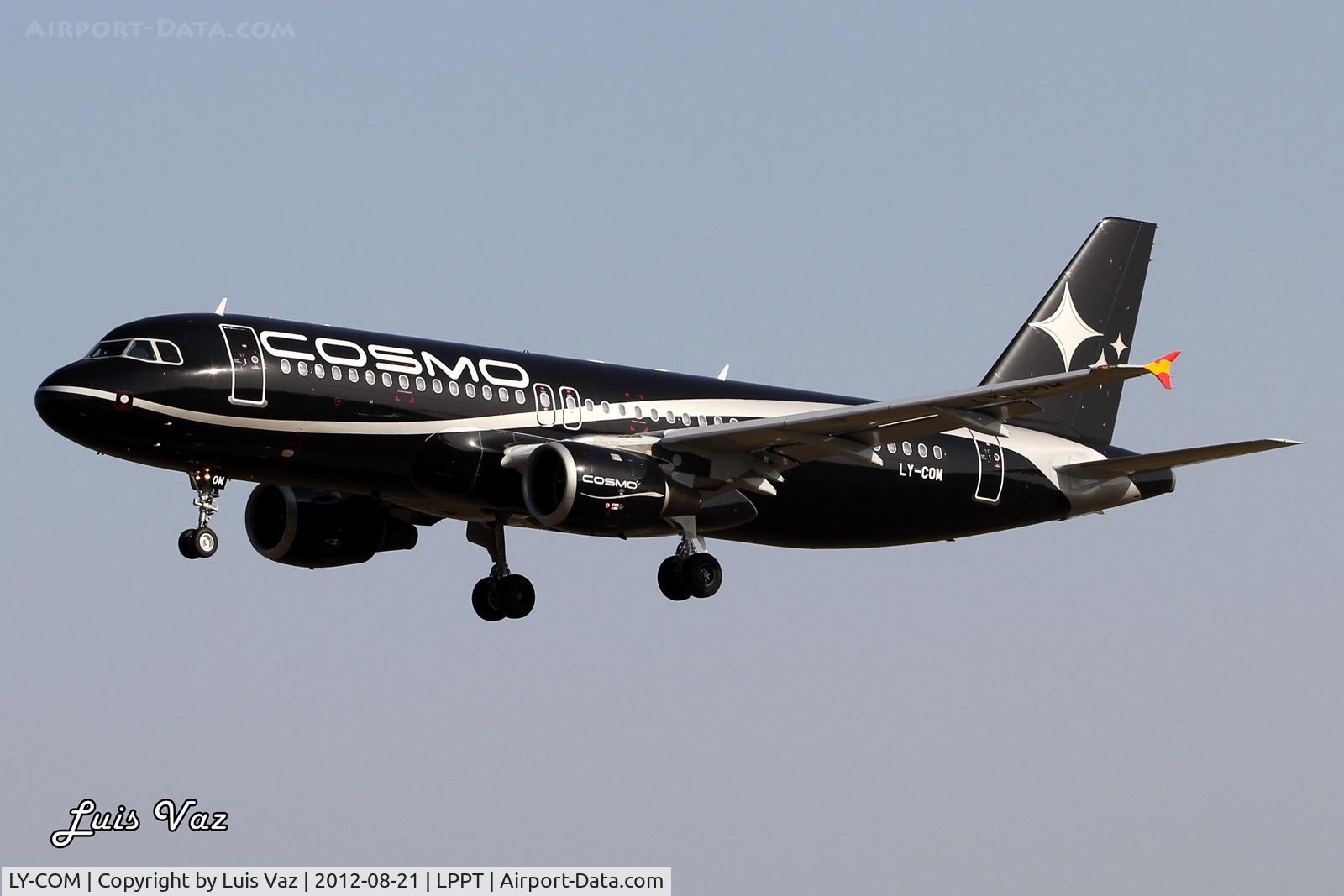 LY-COM, 1995 Airbus A320-212 C/N 528, Cosmo
