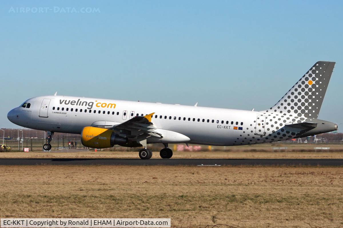 EC-KKT, 2007 Airbus A320-214 C/N 3293, at spl
