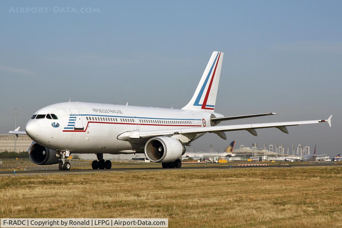 F-RADC, 1988 Airbus A310-304 C/N 418, at cdg