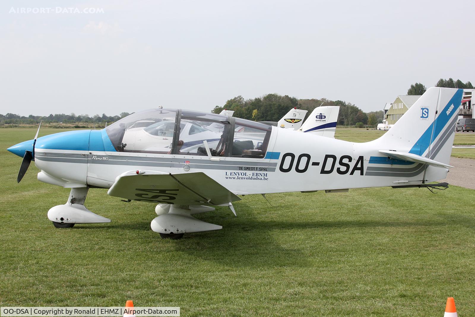 OO-DSA, Robin DR-400-180R Remorqueur Regent C/N 1703, at ehmz