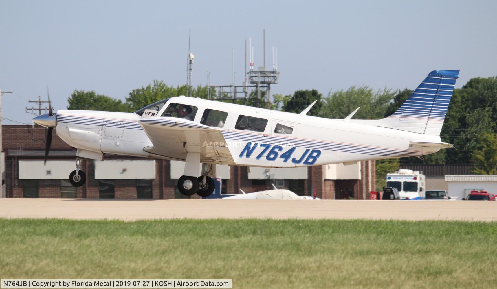 N764JB, 1976 Piper PA-32R-300 Cherokee Lance C/N 32R-7680506, EAA OSH 2019