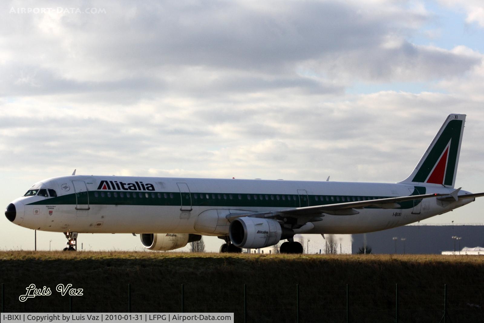 I-BIXI, 1994 Airbus A321-112 C/N 494, Alitalia
