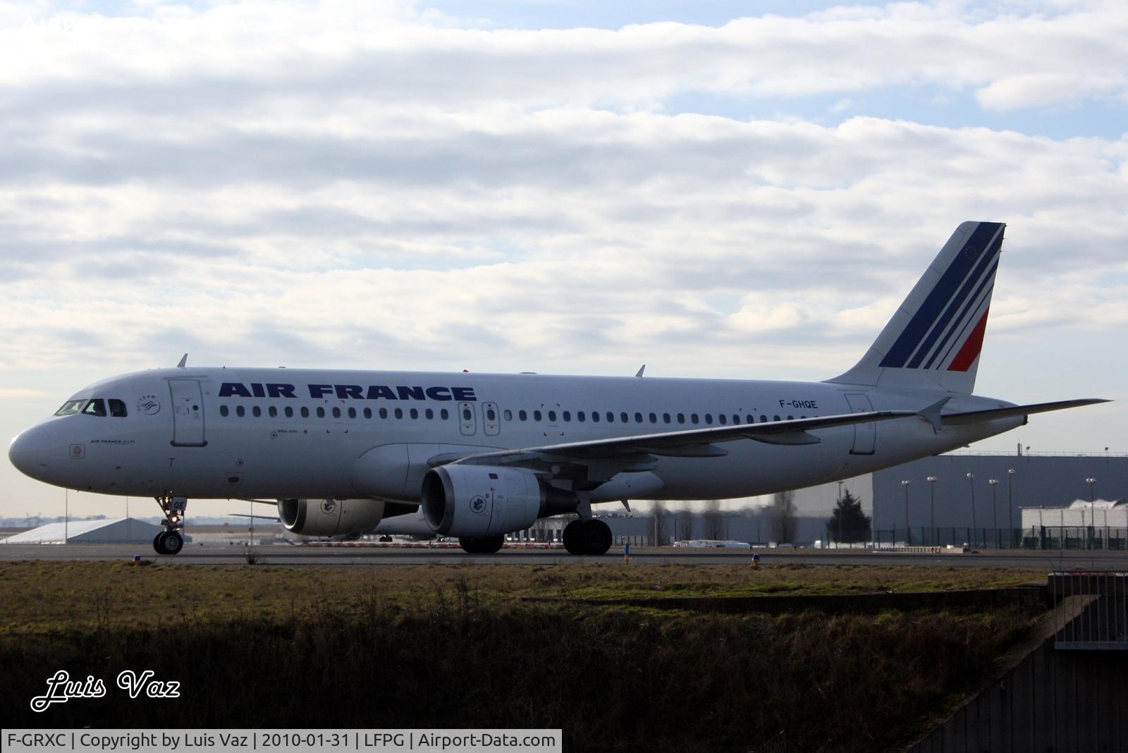 F-GRXC, 2002 Airbus A319-111 C/N 1677, Air France