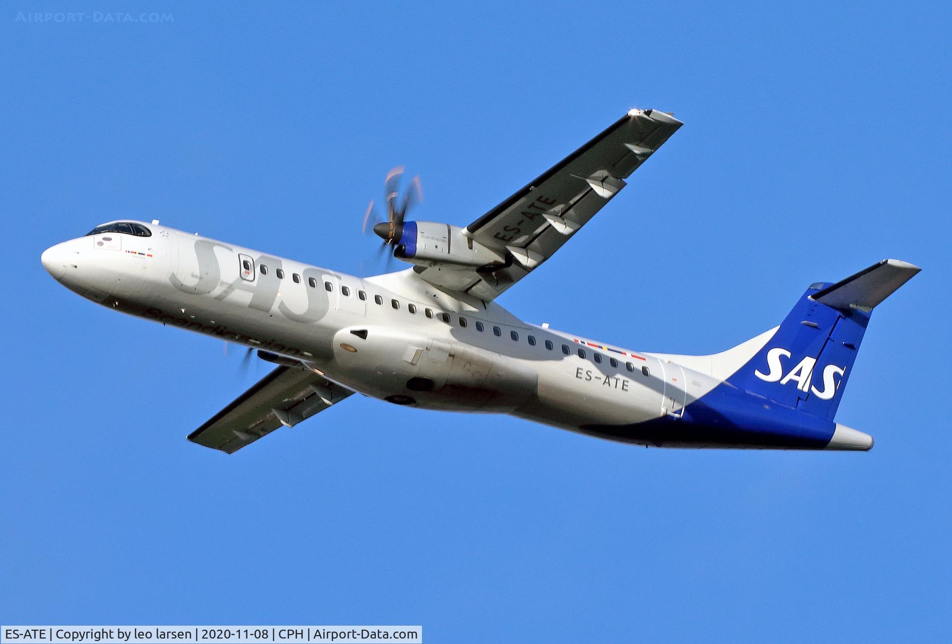 ES-ATE, 2013 ATR 72-600 (72-212A) C/N 1120, Copenhagen 8.11.2020