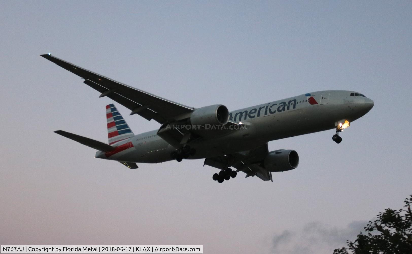 N767AJ, 2006 Boeing 777-223 C/N 33539, LAX spotting 2018