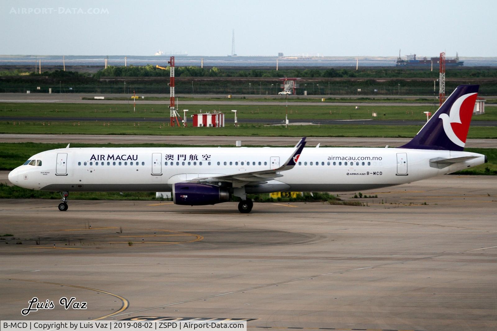 B-MCD, 2015 Airbus A321-231 C/N 6912, Air Macau