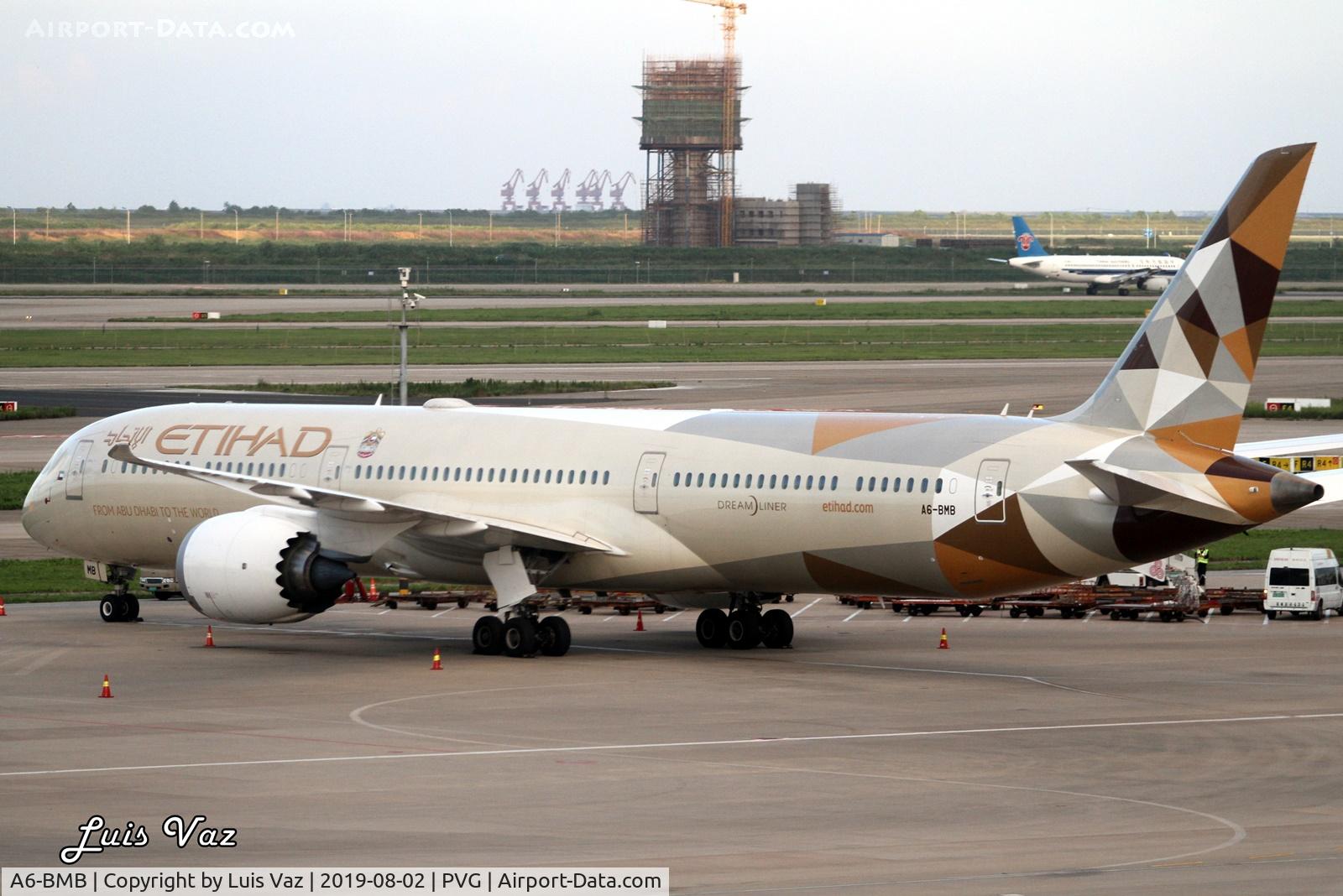 A6-BMB, 2018 Boeing 787-10 Dreamliner C/N 60756, New in Aircraft Data base