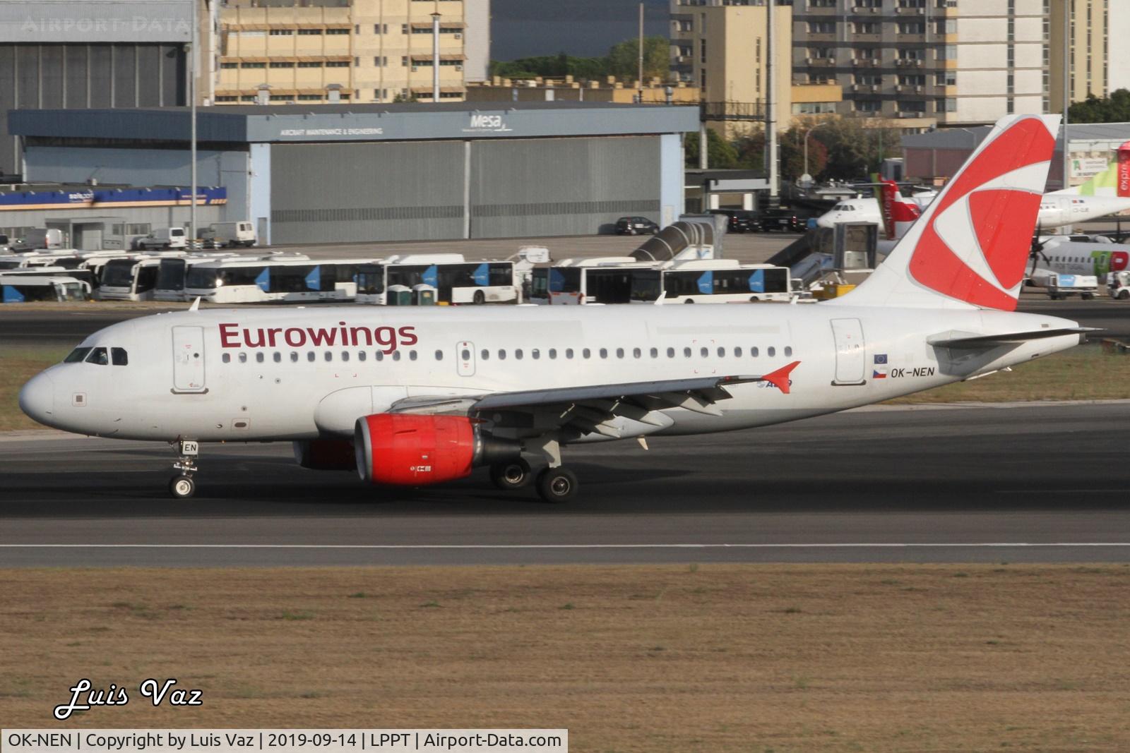 OK-NEN, 2008 Airbus A319-112 C/N 3436, hybrid colours CSA
