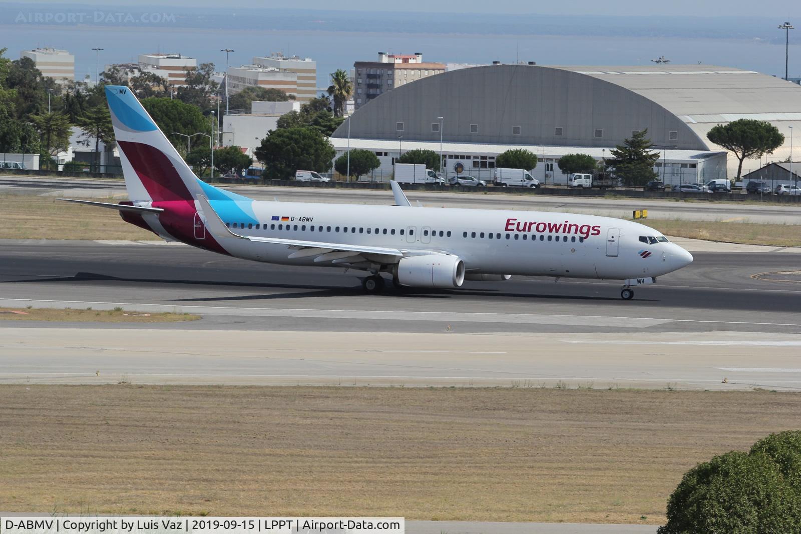 D-ABMV, 2013 Boeing 737-86J C/N 37785, Eurowings