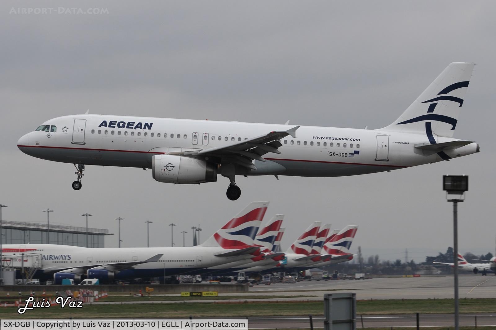 SX-DGB, 2009 Airbus A320-232 C/N 4165, Aegean
